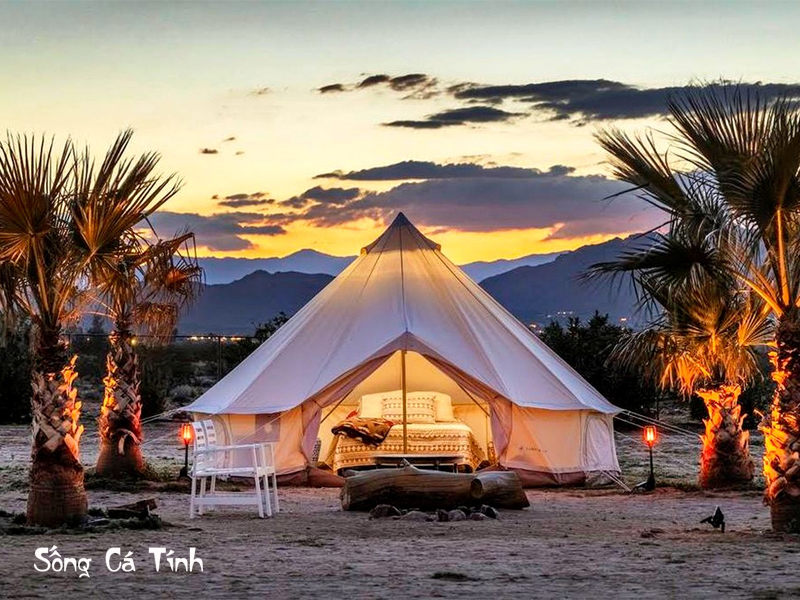 Cắm trại Glamping Là Gì?