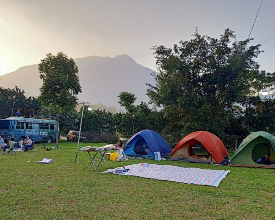 Trải Nghiệm Camping Tuyệt Vời Khi Cắm Trại Tại Sơn Tinh Camp 