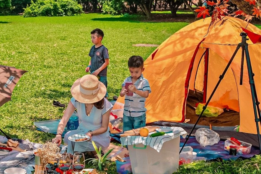 Đắm Say Thiên Nhiên Ba Vì Qua Chuyến Cắm Trại Hồ Tiên Sa