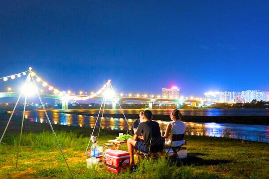 Camping Chân Cầu Vĩnh Tuy – Trải Nghiệm Mới Ngay Giữa Lòng Hà Nội